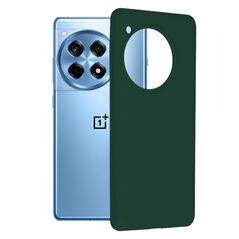 Techsuit Husa pentru OnePlus 12R - Techsuit Soft Edge Silicone - Dark Green 5949419086524 έως 12 άτοκες Δόσεις