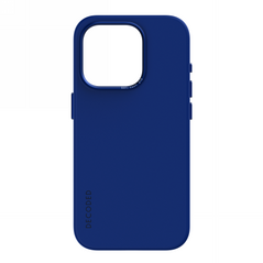 Decoded Silicone Case with MagSafe for iPhone 15 Pro Max - blue