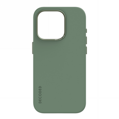 Decoded Silicone Case with MagSafe for iPhone 15 Pro Max - green