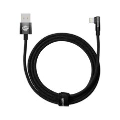 Baseus MVP 2 Elbow angled cable with side USB / Lightning plug 2m 2.4A black (CAVP000101)