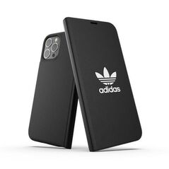 Adidas OR Booklet Case BASIC iPhone 12 Pro Max 6,7" czarno biały/black white 42228