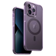Uniq Combat case iPhone 14 Pro Max 6.7" Magclick Charging purple/fig purple