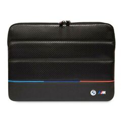 BMW Carbon Tricolor cover for a 14&quot; laptop - black