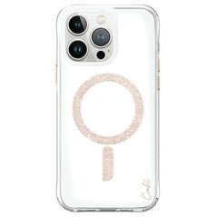 Uniq case Coehl Glace iPhone 15 Pro 6.1&quot; Magnetic Charging pink-gold/rose gold