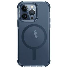 Uniq Combat iPhone 15 Pro 6.1&quot; case Magclick Charging blue/smoke blue