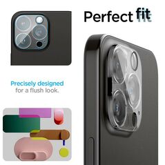 Spigen Optik.tR Camera Protector for iPhone 14 Pro / Pro Max / 15 Pro / Pro Max - transparent 2 pcs.