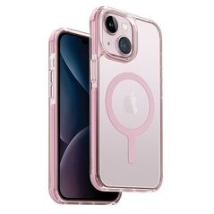 Uniq Combat Magclick Charging case for iPhone 15 Plus / 14 Plus - pink