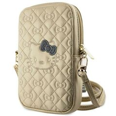 Hello Kitty Quilted Bows Strap bag - gold