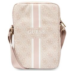 Guess 4G Stripes bag for 8&quot; tablet - pink