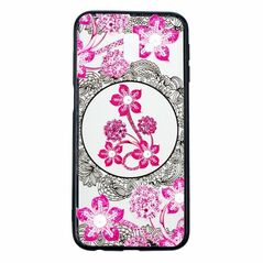 Slim Case Art SAMSUNG J6+ J6 PLUS pink flower 09063259