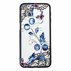Slim Case Art SAMSUNG J6+ J6 PLUS butterfly and  flower 09065697