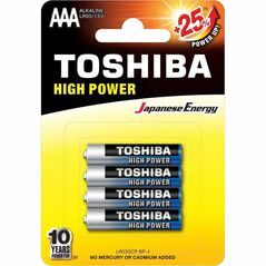 Battery AAA 4 pieces (LR03/4/48) Toshiba Red BL 4904530594922