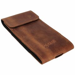 Vertical Leather Holster SAMSUNG GALAXY S23 / IPHONE 11/12/12 PRO/13/13 PRO/14/14 PRO for Belt Nexeri 3D Crazy brown 5904161113652