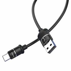 USB 3.2A cable 25cm TYPE C KAKU KSC-351 Quick Charge Quick Charge 3.0 and Data Transfer black 6921042113173