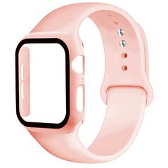 Wristband for APPLE WATCH 42MM with Screen Cover light pink 5904161116936