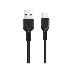 Cable 2A 1m USB - USB-C HOCO X13 black 0000122751