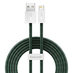USB cable for Lightning Baseus Dynamic 2 Series, 2.4A, 2m (green) 6932172620868