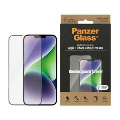 Tempered Glass 5D IPHONE 14 PLUS / 13 PRO MAX PanzerGlass Ultra-Wide Fit Screen Protection Antibacterial (2773) 5711724027734