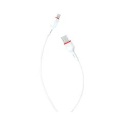 Cable 2.4A 1m USB - Lightning XO NB-P171 white 6920680873654