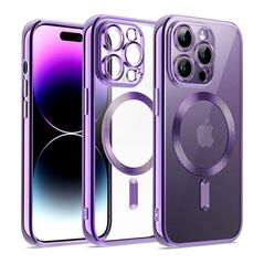 Case APPLE IPHONE 15 PLUS Nexeri MagSafe Case purple 5904161140672