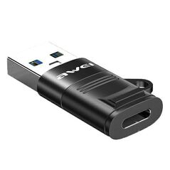 Adapter USB-C - USB-A AWEI (CL-13) black 6954284000925