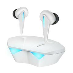 Bluetooth 5.0 TWS Gaming Headphones + AWEI Docking Station (T23) white 6954284001755