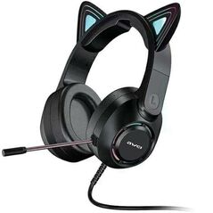 AWEI On-Ear Gaming Headset with Microphone (GM-9) black 6954284006170