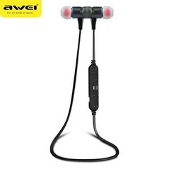 AWEI Magnetic Sports Bluetooth Headphones (A920BL) black 6954284047418