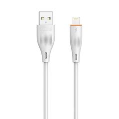 Cable 3A 1m USB - Lightning T-Phox X-Lite white 6974670442528