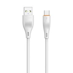 Cable 3A 1m USB - USB-C T-Phox X-Lite white 6974670442542