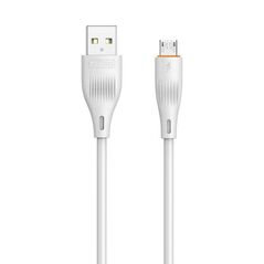 Cable 3A 1m USB - Micro USB T-Phox X-Lite white 6974670442566