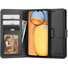 Case XIAOMI REDMI 13C / POCO C65 Tech-Protect Wallet black 9319456608601