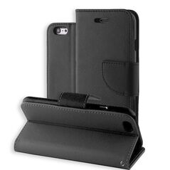 Case SAMSUNG GALAXY A5 2016 Fancy Case Wallet with a Flap black 5901737311238