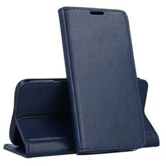 Case SAMSUNG GALAXY A35 5G Wallet with a Flap Leatherette Holster Magnet Book navy blue 5903396257131