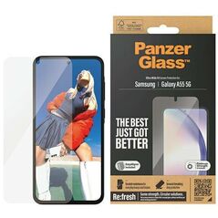 Tempered Glass SAMSUNG GALAXY A55 5G PanzerGlass Ultra-Wide Fit Screen Protection Easy Aligner Included (7358) 5711724073588