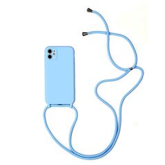 STRAP Silicone Case for Iphone 11 Pro Light blue 5900217370789