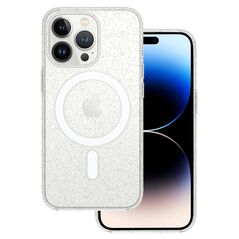 TEL PROTECT MagSilicone Clear Case for Iphone 11 Pro Max Glitter 5900217981398