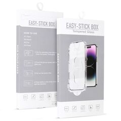 Tempered Glass Full Glue Easy-Stick Box for IPHONE 15 PRO MAX BLACK 5900217033646