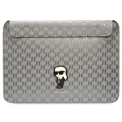 Karl Lagerfeld sleeve KLCS14SAKHPKG 14” silver Sleeve Mono Saffiano Ikonik 3666339170547