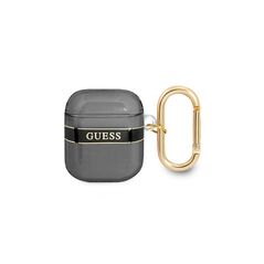Guess case for AirPods 1 / 2 GUA2HHTSK black Cord 3666339047047