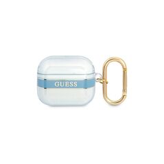 Guess case for AirPods 3 GUA3HHTSB blue Cord 3666339047122