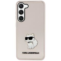 Karl Lagerfeld case for Samsung Galaxy S23 Plus KLHCS23MHNCHTCP pink HC IML NFT Choupette 3666339117740