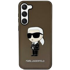 Karl Lagerfeld case for Samsung Galaxy S23 KLHCS23SHNIKTCK black HC IML NFT Ikonik 3666339117764