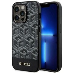 Guess case for iPhone 14 Pro Max 6,7&quot; GUHMP14XHGCFSEK black hard case GCube Stripes MagSafe 3666339112455