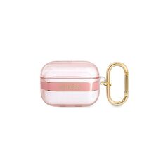 Guess case for AirPods Pro GUAPHHTSP pink Cord 3666339047085