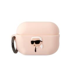 Karl Lagerfeld case for Airpods Pro 2 KLAP2RUNIKP white 3D Silicone NFT Karl 3666339099251