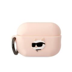 Karl Lagerfeld case for Airpods Pro 2 KLAP2RUNCHP pink 3D Silicone NFT Karl 3666339099282
