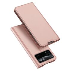 Case XIAOMI POCO X4 PRO 5G with a Flip Dux Ducis Skin Leather light pink 6934913039366