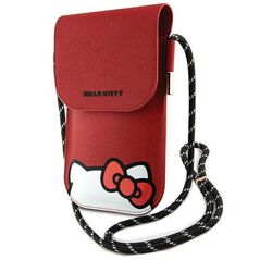 Bag Hello Kitty Leather Hiding Kitty Cord (HKOWBPSCKER) red 3666339189792
