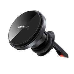 Choetech T204-F magnetic car holder with 15W wireless charging - black